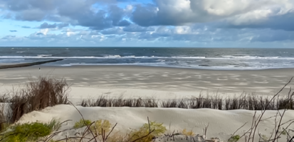 Der Strand in Friesland