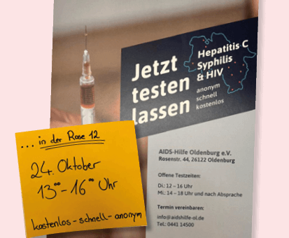 Ankündigung: Mobile Testung von HIV, Hepatitis C und Syphilis