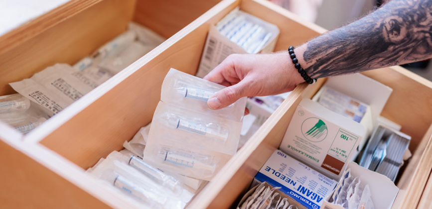 Safer-Use-Cafe-Inkognito Safer-Use ausgabe im Cafe Inkognito