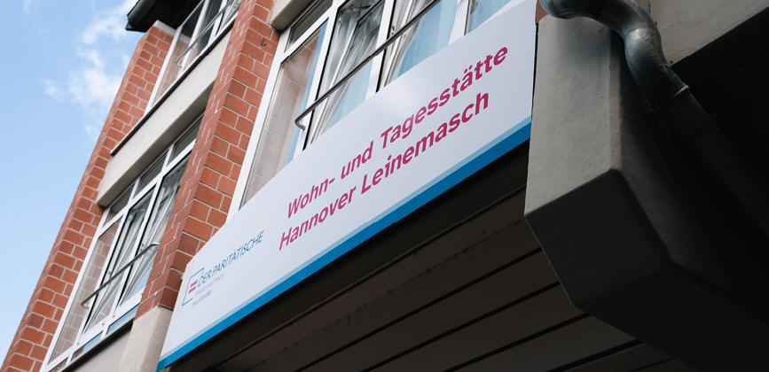 Außenbeschilderung Leinemasch Hannover