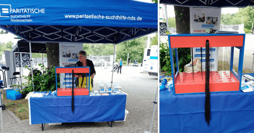 Die Paritätische Suchthilfe beim Social Sommerfest von 96Plus