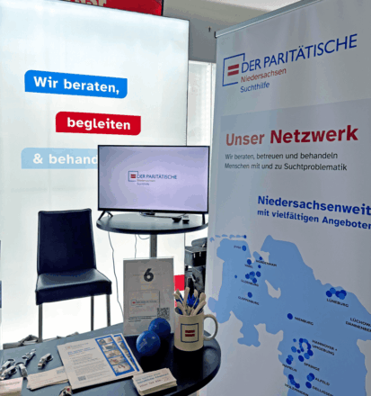 Paritätische Suchthilfe Niedersachsen auf der Jobmesse Hannover