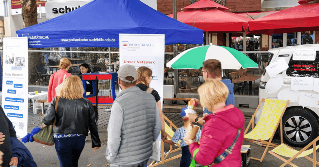 Aktionsstand beim Entdeckertag