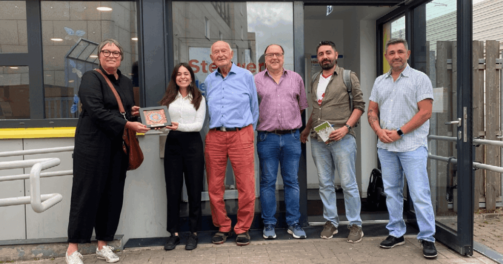 Besuch aus Diyarbakır im Kontakt- und Konsumraum Stellwerk