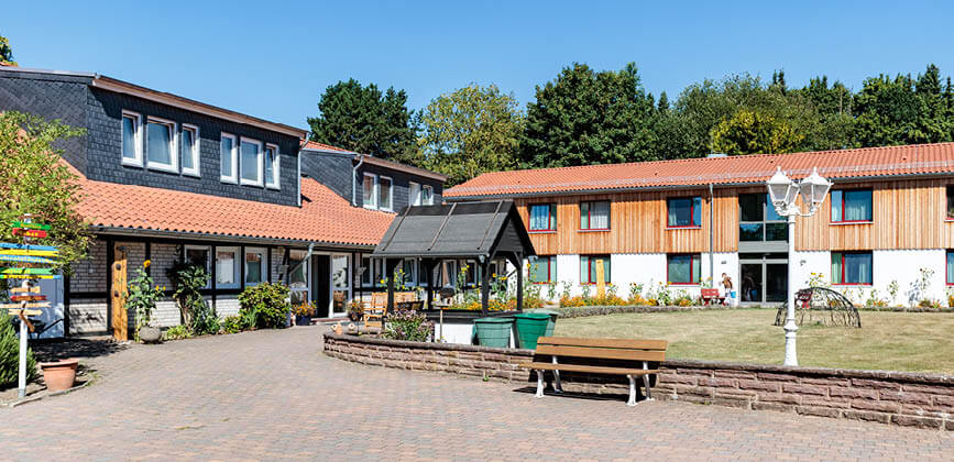 Slider-Sonnenhof Außengelände vom Sonnenhof Völksen