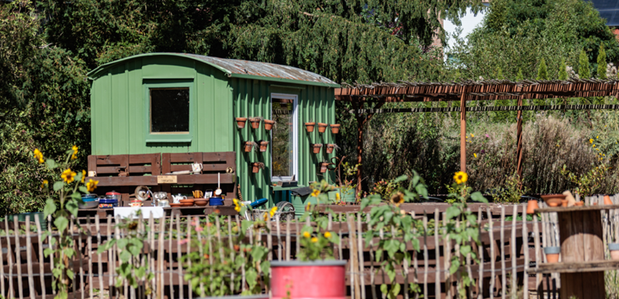 Slider-Sonnenhof Außengelände vom Sonnenhof Völksen