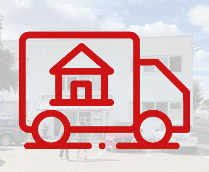 Icon Umzugswagen vor der Schulenburger Landstraße 71