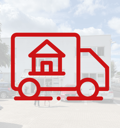 Icon Umzugswagen vor der Schulenburger Landstraße 71