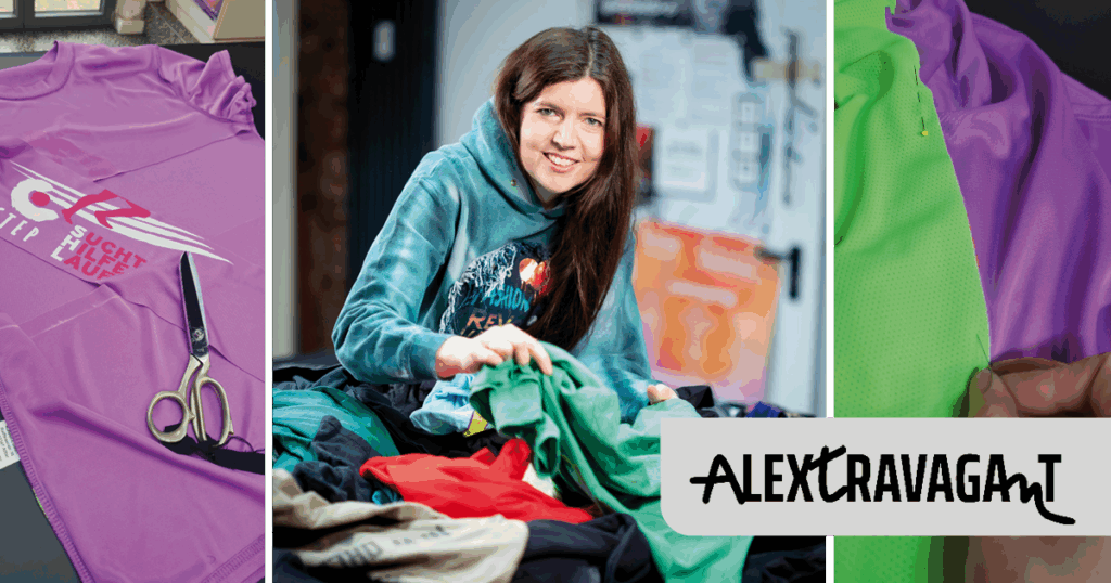 Erste Einblicke in das Upcycling-Projekt der Paritätischen Suchthilfe Niedersachsen mit Foto von Alexandra Weber. Foto: Isabel Winarsch
