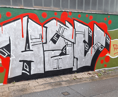 Die erste legale Graffiti-Wand im Landkreis Holzminden
