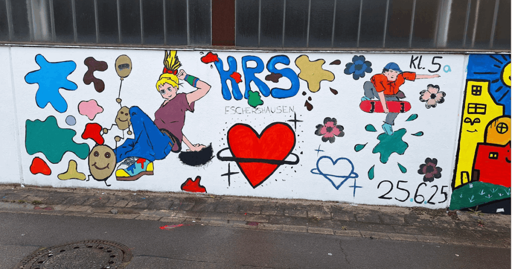 Die erste legale Graffiti-Wand im Landkreis Holzminden