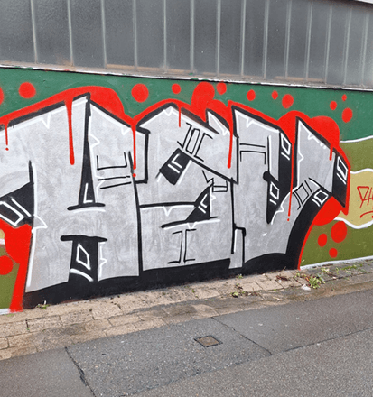 Die erste legale Graffiti-Wand im Landkreis Holzminden