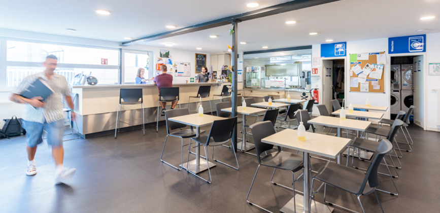 Kontakt- und Konsumraum Stellwerk Hannover