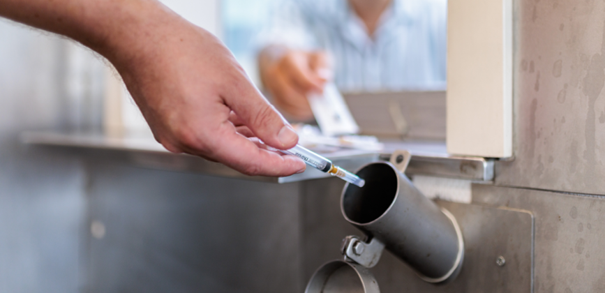 Kontakt- und Konsumraum Stellwerk Hannover - Spritzentausch