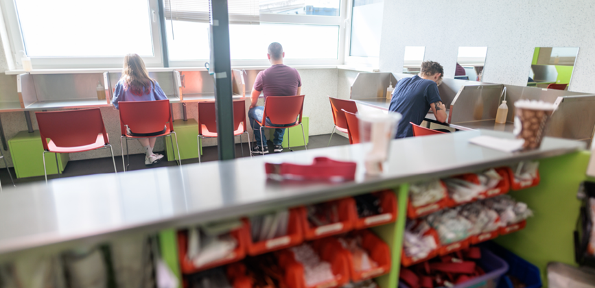 Kontakt- und Konsumraum Stellwerk Hannover - Konsum