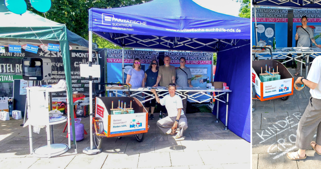 Suchtberatung Nienburg beim Weserbeatz Festival 2026