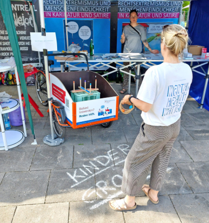 Suchtberatung Nienburg beim Weserbeatz Festival 2026