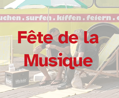 Paritätische Suchthilfe Niedersachsen bei der Fete de la musique