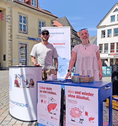 Drobs Hameln und ABW Hameln bei der Aktionswoche Alkohol