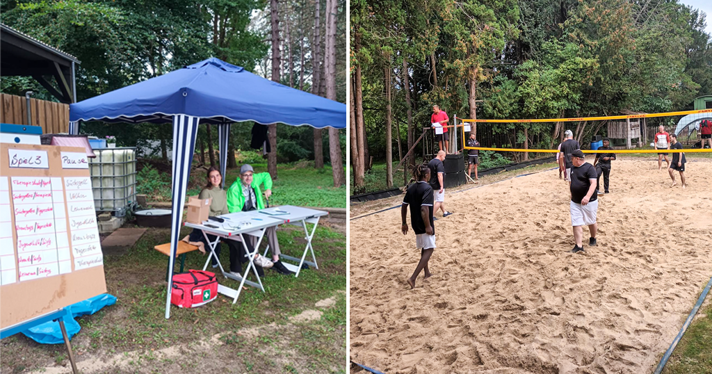 Vorbereitungsspiele beim Volleyballturnier 2026